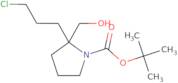 tert-Butyl 2-(3-chloropropyl)-2-(hydroxymethyl)pyrrolidine-1-carboxylate