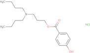 3-(Dibutylamino)propyl 4-hydroxybenzoate (Hydrochloride)