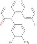 1-(3-Amino-4-methylphenyl)-9-bromobenzo[h][1,6]naphthyridin-2(1H)-one