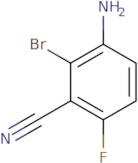 2-Bromo-3-amino-6-fluorobenzonitrile