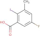 5-Fluoro-2-iodo-3-methylbenzoic acid