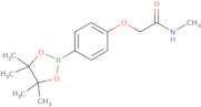 N-Methyl-2-(4-(4,4,5,5-tetramethyl-1,3,2-dioxaborolan-2-yl)phenoxy)acetamide