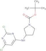 tert-Butyl 3-(2,6-dichloropyrimidin-4-ylamino)pyrrolidine-1-carboxylate