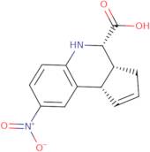 (3aR,4S,9bS)-8-Nitro-3a,4,5,9b-tetrahydro-3h-cyclopenta[c]quinoline-4-carboxylic Acid