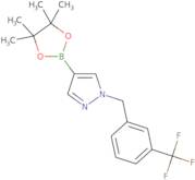 4-(4,4,5,5-Tetramethyl-1,3,2-dioxaborolan-2-yl)-1-(3-(trifluoromethyl)benzyl)-1H-pyrazole