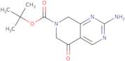 tert-butyl 2-amino-5-oxo-5,6-dihydropyrido[3,4-d]pyrimidine-7(8H)-carboxylate