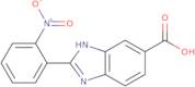 2-(2-Nitrophenyl)-1H-benzimidazole-5-carboxylic acid