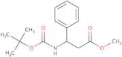 Methyl (3S)-3-{[(tert-butoxy)carbonyl]amino}-3-phenylpropanoate