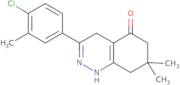 3-(4-chloro-3-methylphenyl)-7,7-dimethyl-1,4,6,7,8-pentahydrocinnolin-5-one