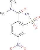 N,N-Dimethyl-4-nitro-2-sulfamoylbenzamide