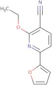 2-Ethoxy-6-(furan-2-yl)pyridine-3-carbonitrile