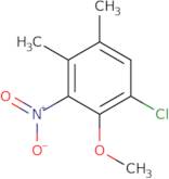 1-Chloro-2-methoxy-4,5-dimethyl-3-nitrobenzene