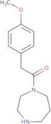 1-(1,4-Diazepan-1-yl)-2-(4-methoxyphenyl)ethan-1-one