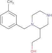 2-[1-(3-Methylbenzyl)-2-piperazinyl]ethanol