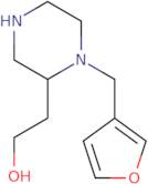 2-[1-(3-Furylmethyl)-2-piperazinyl]-1-ethanol
