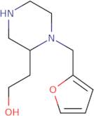 2-(1-(Furan-2-ylmethyl)piperazin-2-yl)ethanol