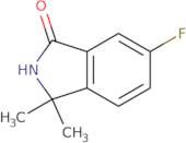 6-Fluoro-3,3-dimethylisoindolin-1-one