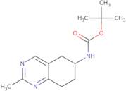 (2-Methyl-5,6,7,8-tetrahydro-quinazolin-6-yl)-carbamic acid tert-butyl ester