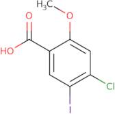 4-Chloro-5-iodo-2-methoxy-benzoic acid