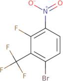 1-Bromo-3-fluoro-4-nitro-2-(trifluoromethyl)benzene