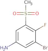 3-Bromo-4-fluoro-5-(methylsulphonyl)aniline