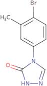 4-(4-Bromo-3-methylphenyl)-2,4-dihydro-3H-1,2,4-triazol-3-one