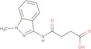 4-[(1-Methyl-1H-indazol-3-yl)amino]-4-oxobutanoic acid