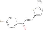 (E)-1-(4-Fluorophenyl)-3-(5-methyl-2-thienyl)-2-propen-1-one