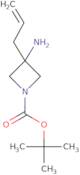 tert-Butyl 3-amino-3-(prop-2-en-1-yl)azetidine-1-carboxylate