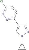 3-chloro-6-(1-cyclopropyl-1H-pyrazol-4-yl)pyridazine