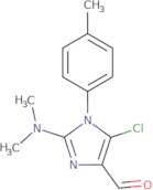5-Chloro-2-(dimethylamino)-1-(4-methylphenyl)-1H-imidazole-4-carbaldehyde
