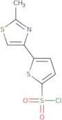 5-(2-Methylthiazol-4-yl)thiophene-2-sulfonyl chloride