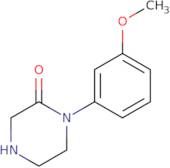 1-(3-Methoxyphenyl)piperazin-2-one