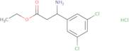 Ethyl 3-amino-3-(3,5-dichlorophenyl)propanoate hydrochloride