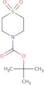 4-​Thiomorpholinecarbox​ylic acid 1,​1-​dimethylethyl ester 1,​1-​dioxide