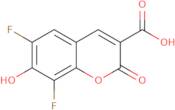 6,8-Difluoro-7-hydroxy-2-oxo-2H-chromene-3-carboxylic acid