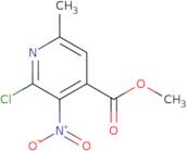 Methyl 2-chloro-6-methyl-3-nitropyridine-4-carboxylate