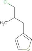 3-(3-Chloro-2-methylpropyl)thiophene