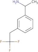 1-[3-(2,2,2-Trifluoroethyl)phenyl]ethan-1-amine