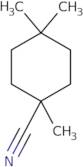 1,4,4-Trimethylcyclohexane-1-carbonitrile