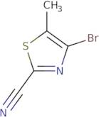 4-Bromo-5-methyl-1,3-thiazole-2-carbonitrile