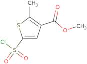 Methyl 5-(chlorosulfonyl)-2-methylthiophene-3-carboxylate