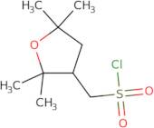 (2,2,5,5-Tetramethyloxolan-3-yl)methanesulfonyl chloride