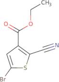 Ethyl 5-bromo-2-cyanothiophene-3-carboxylate