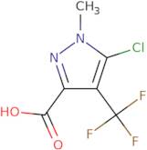 5-Chloro-1-methyl-4-(trifluoromethyl)-1H-pyrazole-3-carboxylic acid