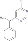 4-Bromo-6-(1-phenylethyl)pyrimidine