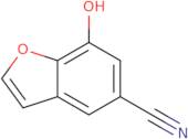 7-Hydroxy-1-benzofuran-5-carbonitrile