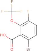 6-Bromo-3-fluoro-2-(trifluoromethoxy)benzoic acid