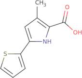 3-Methyl-5-(thiophen-2-yl)-1H-pyrrole-2-carboxylic acid