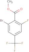 Methyl 2-bromo-6-fluoro-4-(trifluoromethyl)benzoate